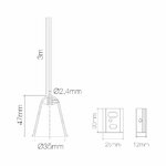 suspension-techo-carril-trifasico-dt