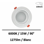 spot-led-15W-6000K-Encastre-spectrum