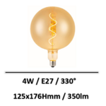 ampoule ambrée e27