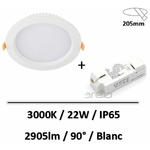 spot-led-IP65-clareo-blanc-22W