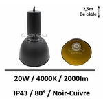 coupole-led-noir-cuivre-20W