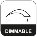 Logo dimmable