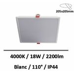 downlight-xanlite-blanc-18W-carre