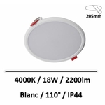 spot-led-blanc-encastre-xanlite-18W