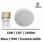 spot-led-12W-blanc-xanlite-saillie-encastre