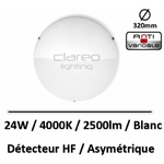 hublot-led-asymétrique-détection-clareo-24W