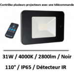 projecteur-avec-telecommande