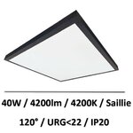 dalle-led-noir