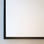 Panel superficie LED rectangular Kisongo 60W 4200K Negro (1)