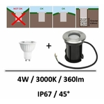 spot-led-encastre-gris-4W-3000K