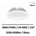 spot-led-CCT-miidex-40W-blanc