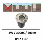 spot-led-3W-gri
