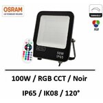 projecteur-led-100W-noir
