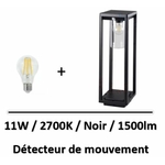 applique-led-kanlix-detecteur-noir