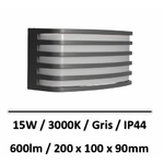 applique-led-arlux-15w-gris-300K