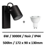 applique-led-arlux-noir-6w