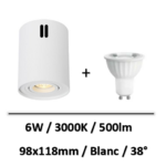 spot-led-saillie-spectrum-blanc