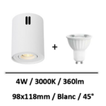 spot-led-blanc-4W-3000K