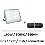 projecteur-led-100W-gris