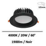 spot-led-noir-kanlux-20W