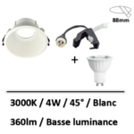 spot-led-arlux-blanc-4W-3000K