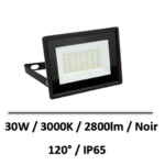 projecteur-led-noir-30W-6000K-spectrum