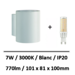 applique-led-blanche-spectrum-7W