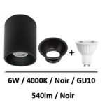 spot-led-saillie-noir-spectrum-led-6W-comptoir