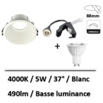 spot-led-basse-luminance-5W-led-arlux-blanc