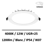spot-led-encastre-lited-12W-albe