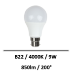 ampoule-led-B22-arlux-9W
