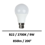 ampoule-led-B22-2700K-9W