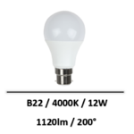 ampoule-led-B22-12W-arlux-4000K