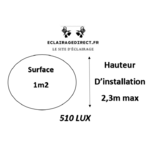 spot-led-magasin-spectrum-6W-dimmable