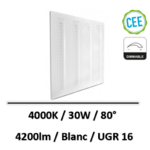 panneau-led-miidex-bureau-30W