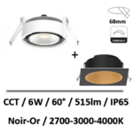 spot-led-basse-luminance-noir-or-miidex-6W