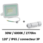 projecteur-led-30w-6000K-spectrum-blanc