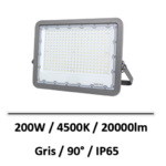 projecteur-led-optonica-200W-gris