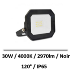 projecteur-led-30W-miidex-noir