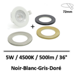 spot-led-encastre-noir-blanc-gris-dore-ledme