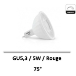 ampoule-ledGU(5,3-rouge