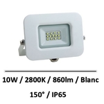 projecteur-led-2800K-10W-blanc