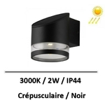 applique-solaire-noir-2W-IP44