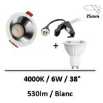 spot-led-6W-blanc-alu-basse-luminance