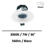 spot-led-7W-3000K-blanc