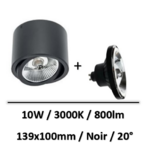 spot-led-saillie-noir-spectrum