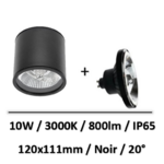 spot-led-saillie-noir-spectrum-IP65