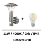 applique-led-arlux-gris-IP44