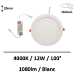 spot-led-encastre-blanc-12W