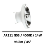 ampoule-ledAR111 G53-spectrum